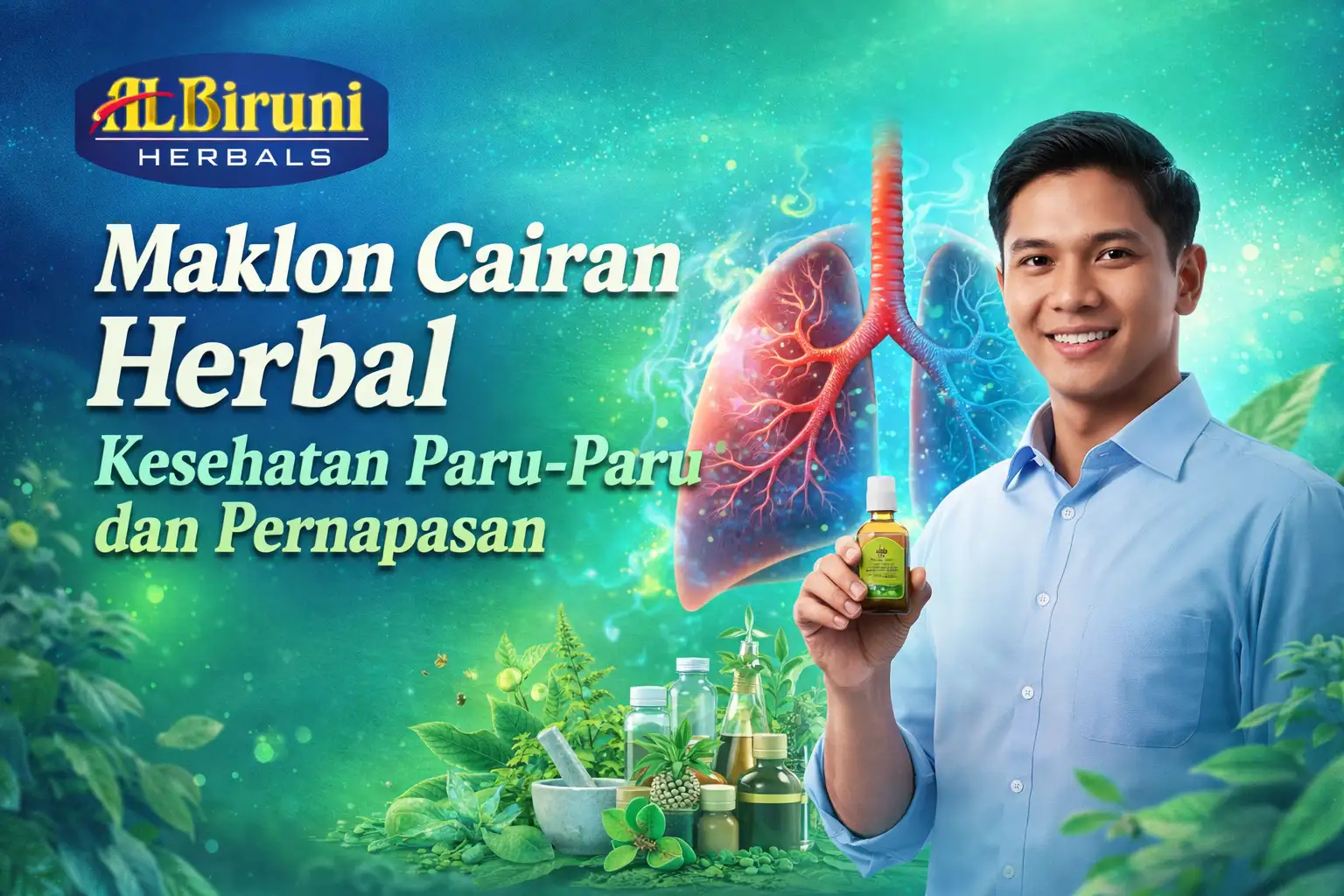 Inovasi Maklon Cairan Herbal Kesehatan Paru-Paru dan Pernapasan: Solusi Bisnis Cerdas di Era Polusi